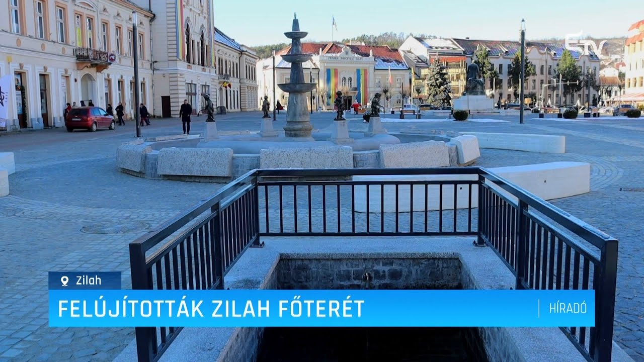 Fel&uacute;j&iacute;tott&aacute;k Zilah főter&eacute;t &ndash; Erd&eacute;lyi Magyar Telev&iacute;zi&oacute;