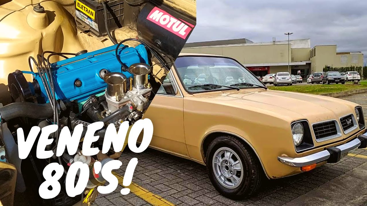 WEBER 40 E RODA 13! CHEVETTE ENVENENADO! VELHA ESCOLA BRASIL! | CARROS DE INSCRITOS