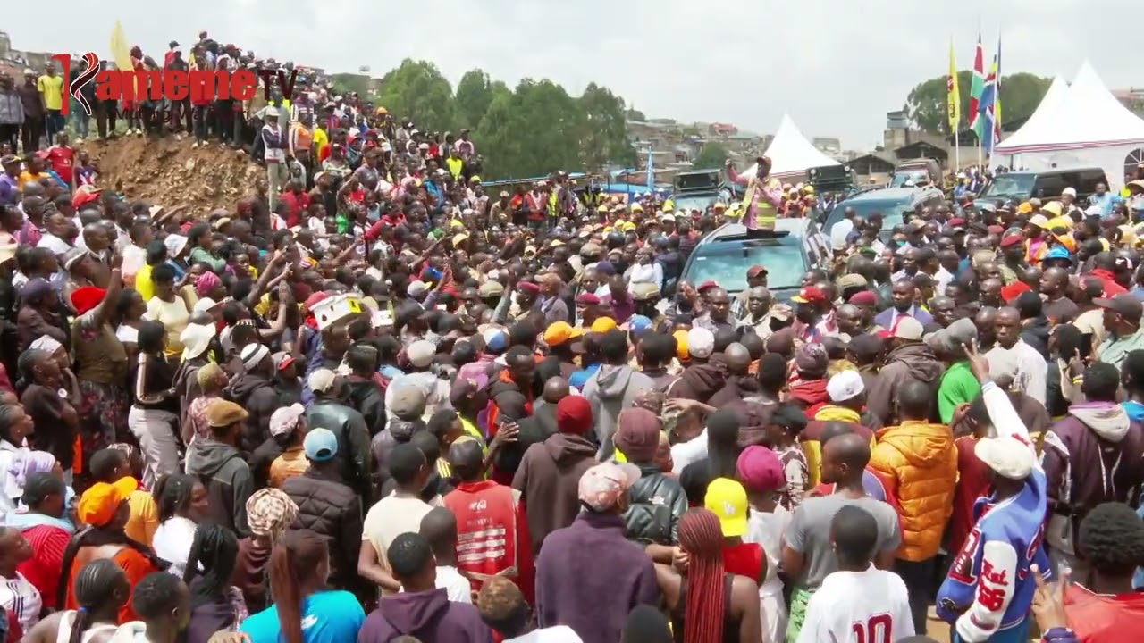 President William Ruto na Ngabana Sakaja gutetera ngirimiti ya muthenya wa ira
