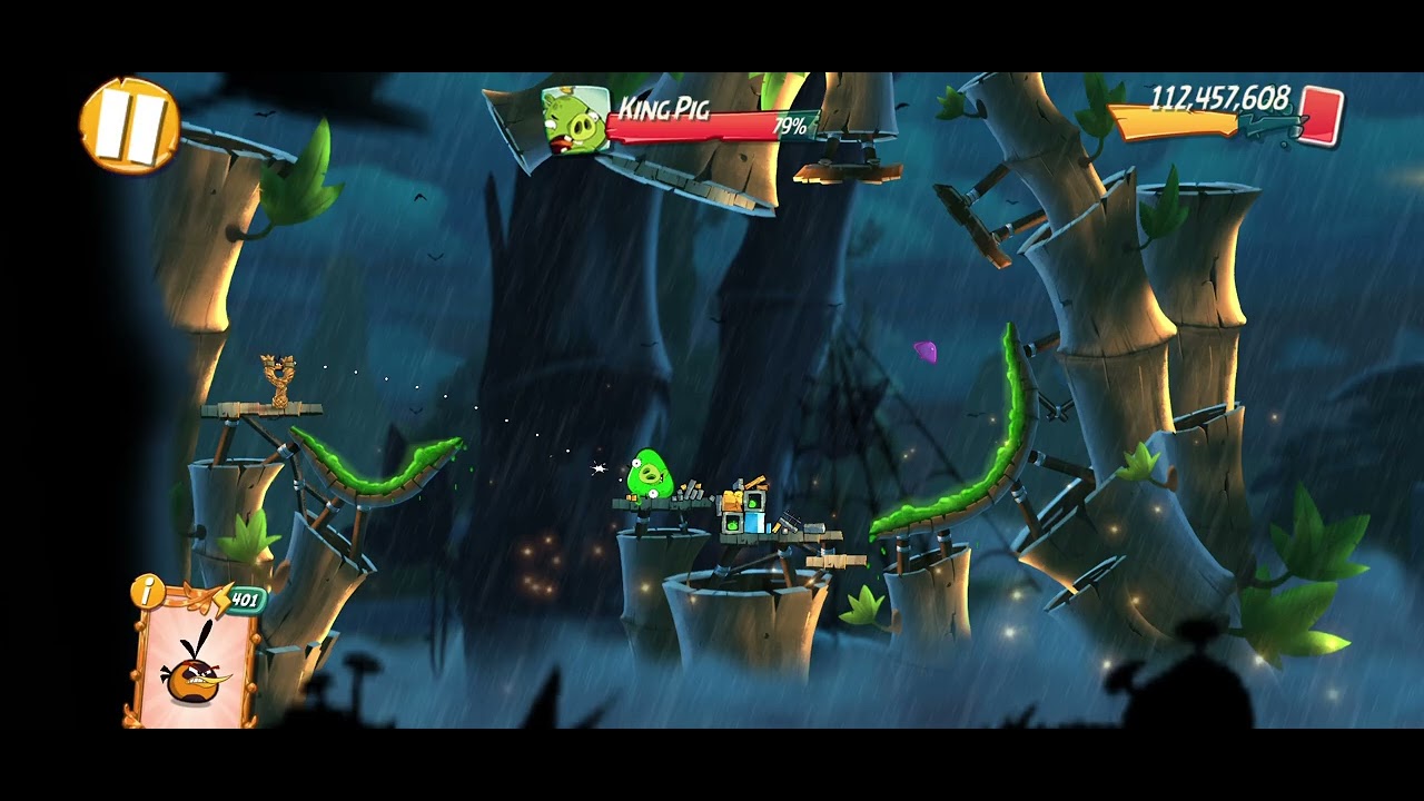Angry Birds 2 Daily Challenge DC 445 boss room only level 2900. January 20/2026 