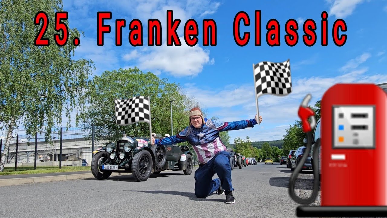 25. Franken Classic die Oldtimer Rallye in Alberthausen bei Schick Bau unterwegs mit Justus König JK
