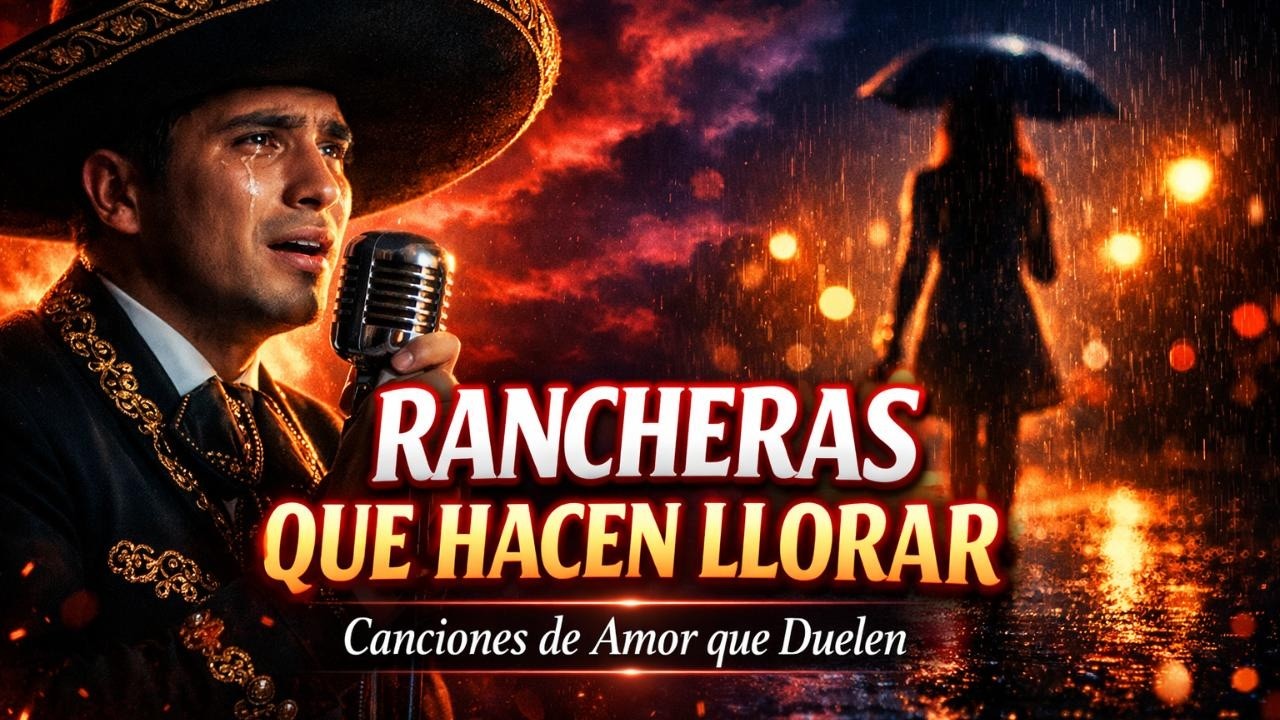 Rancheras Románticas que Hacen Llorar | 6 Canciones de Amor Imposible, Recuerdos y Pasión