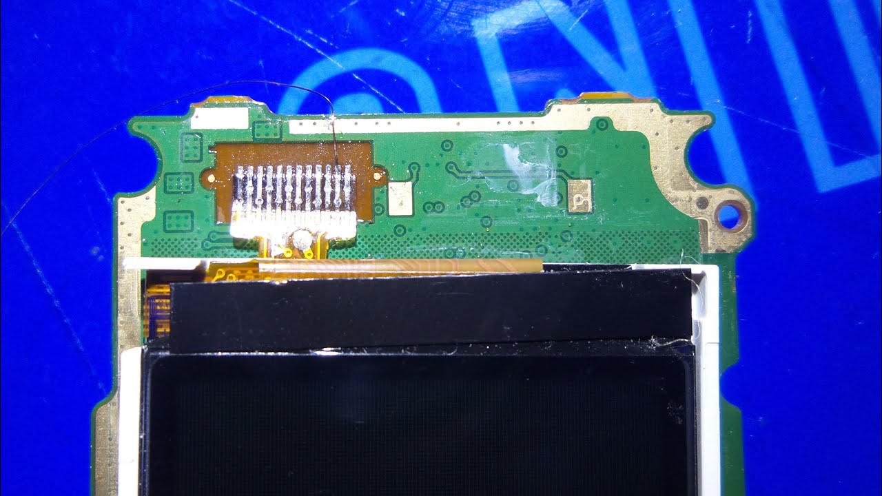 اصلاح عطل الاضاءة نوكيا nokia 108 lcd light ways
