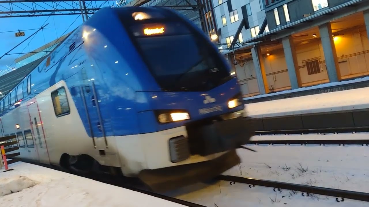 Tåg i Stockholm / Trains in Stockholm 