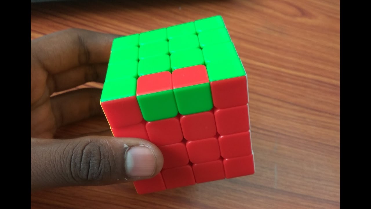 4x4x4 parity one of the easiest STEP.(Edge)