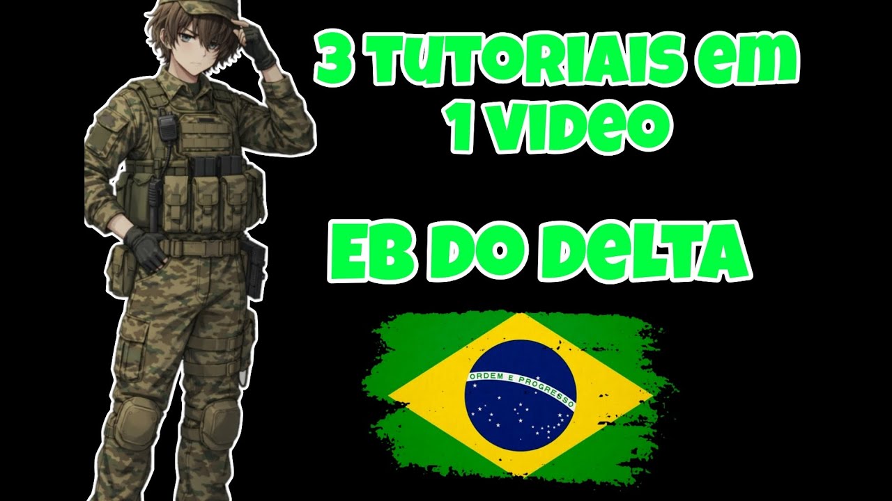 Tutorial de como criar um servidor, aplicar CDP e dar patente no EB DO DELTA!