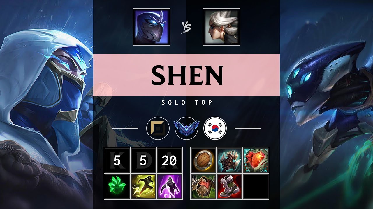 Shen Top vs Camille - KR Diamond Patch 25.16