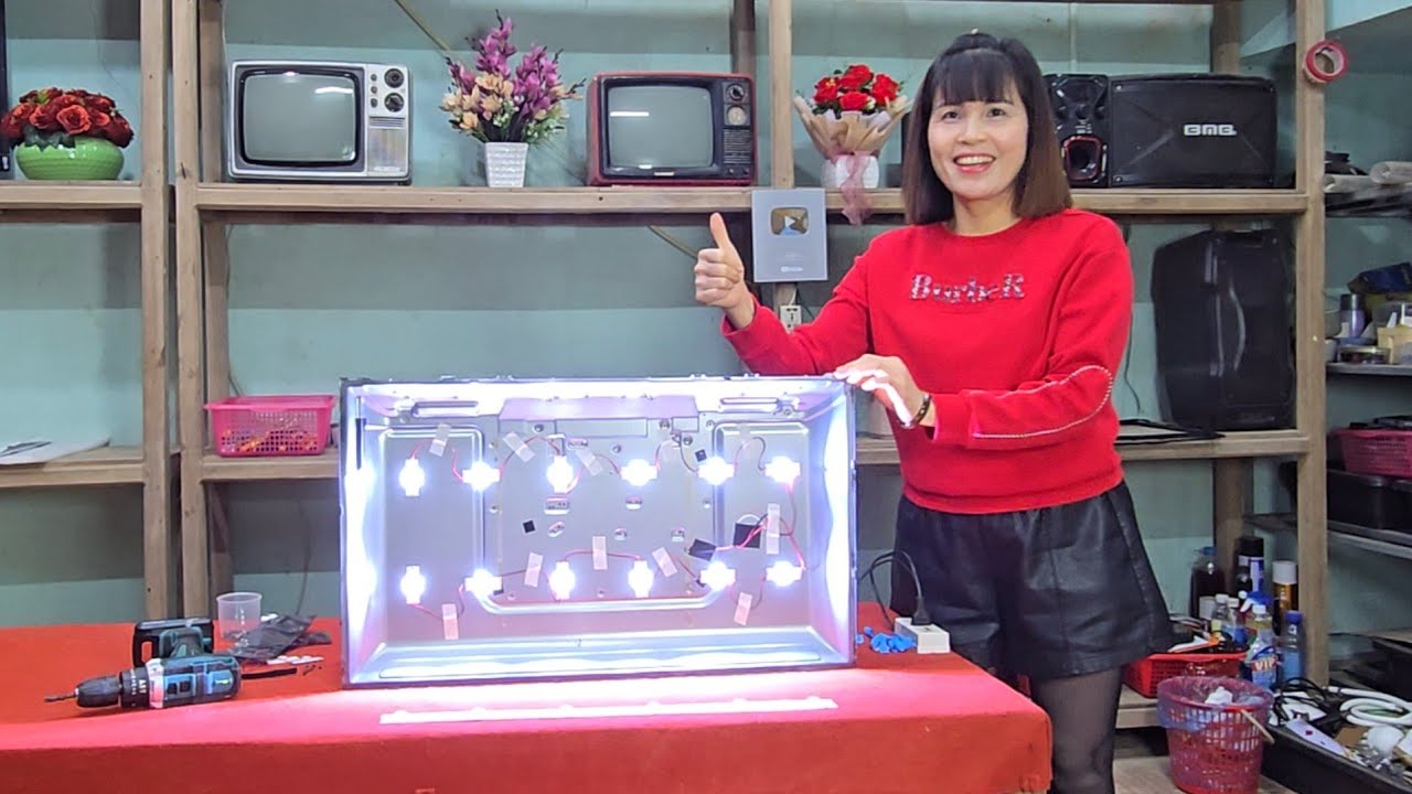 Repair and restore DAIICHI TVs with faulty LED backlights / Hải daily life