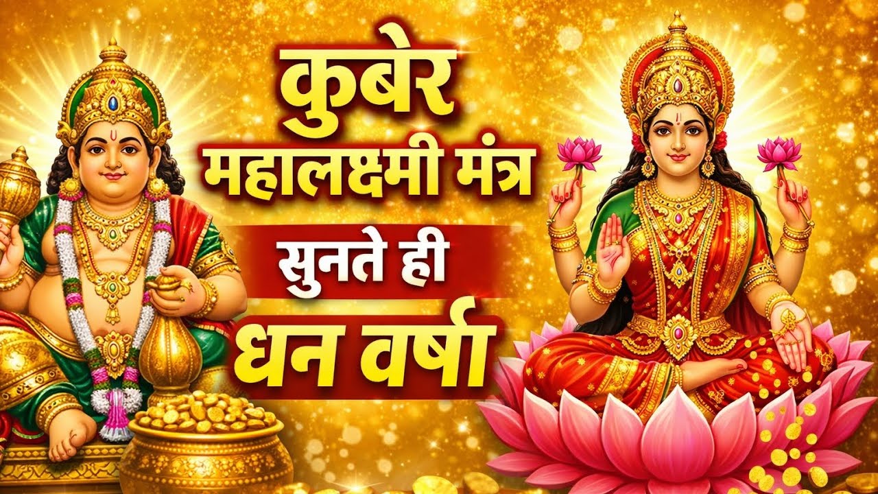 Mahalaxmi Kubera Mantra 108 Times | घर में धन वर्षा के लिए शक्तिशाली मंत्र #shots 