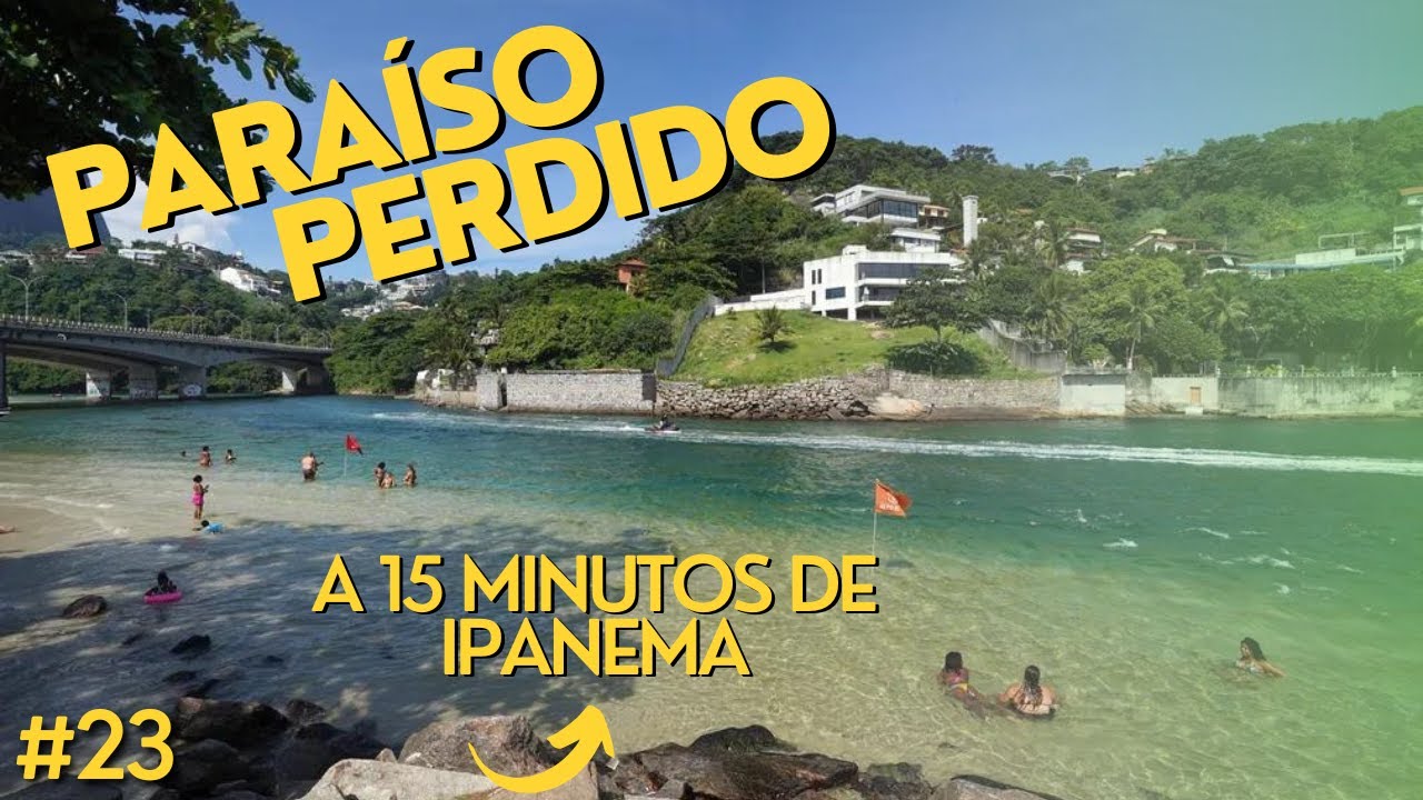 PRAIA DOS AMORES PARAISO ESCONDIDO | Barra da Tijuca quebra mar