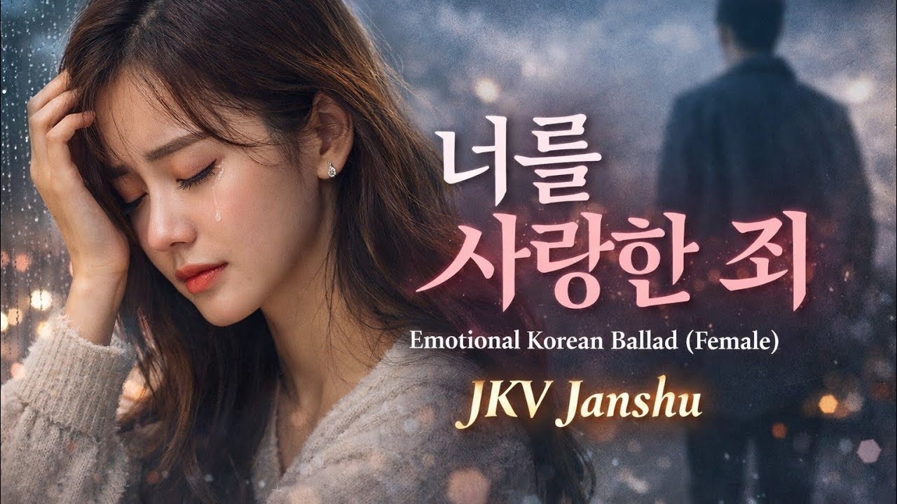 너를 사랑한 죄 | Emotional Korean Ballad (Female) | JKV Janshu