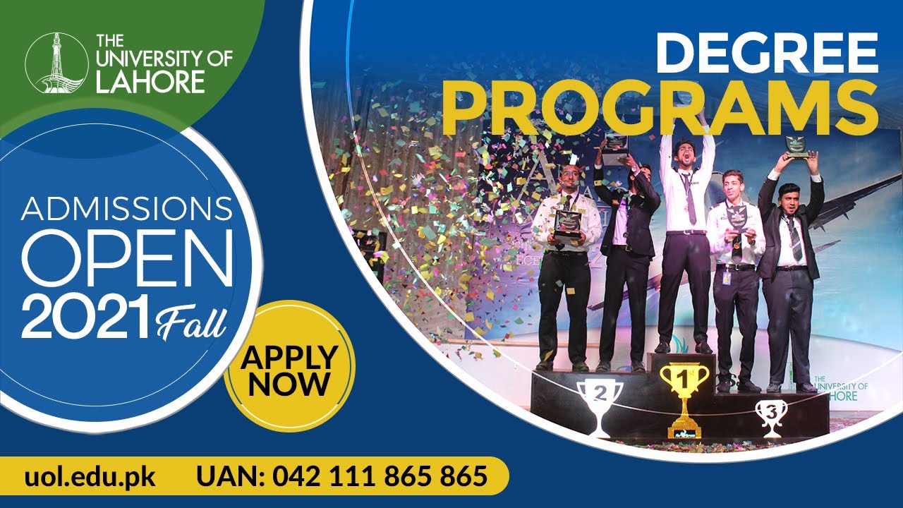 Admissions OPEN Fall 2021-Degree Programs
