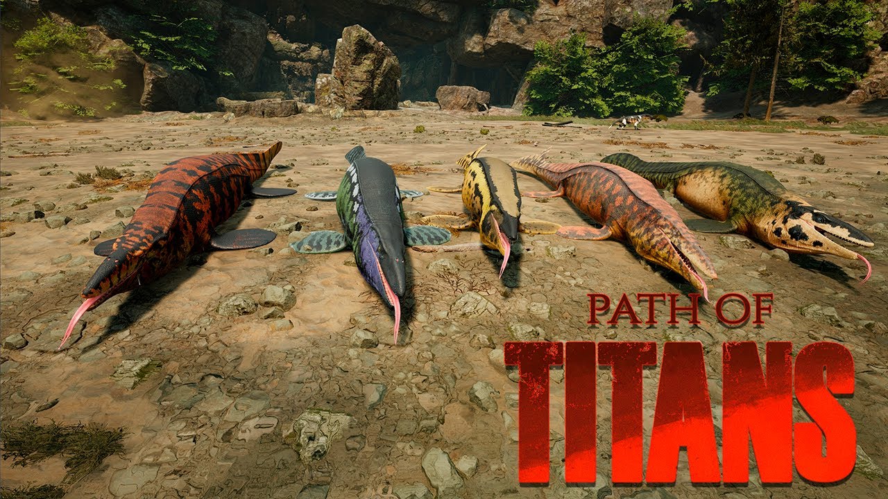 ДОМИНИРОВАНИЕ с помощью тилозавра в Path of Titans