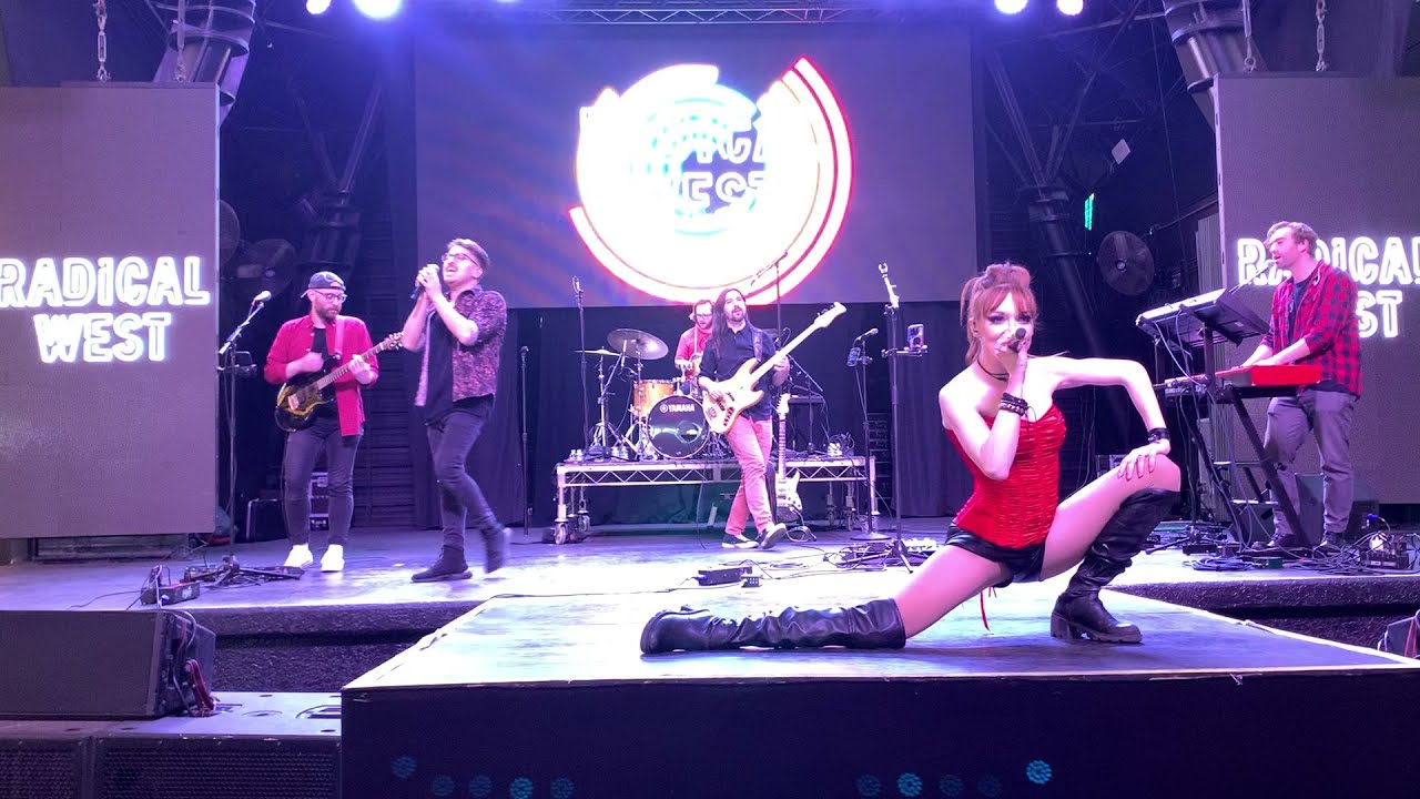 Radical West with Lisa Foiles performing Don't Stop Believin'