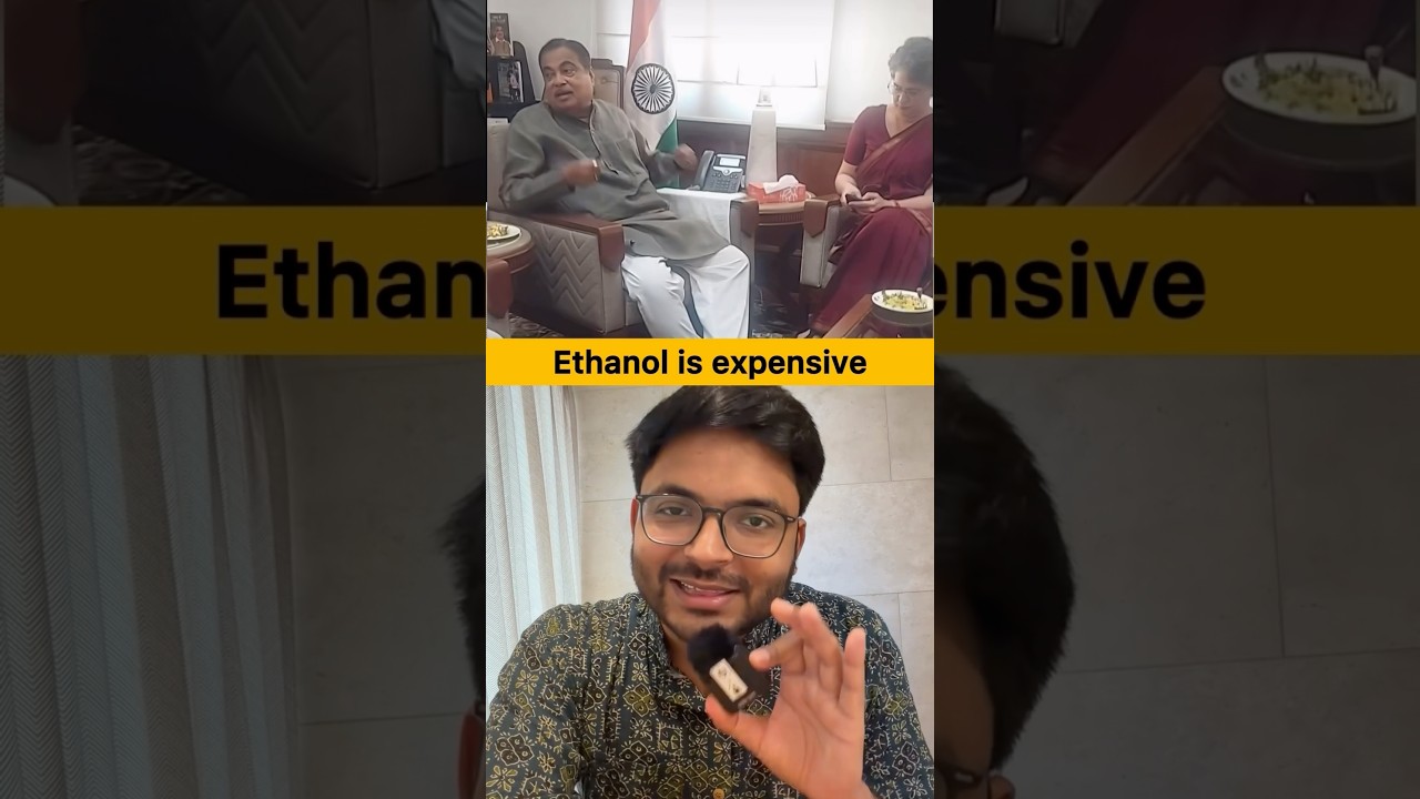 Why govt don&rsquo;t lower the price of petrol after 20% ethanol blending #ethanol #petrol