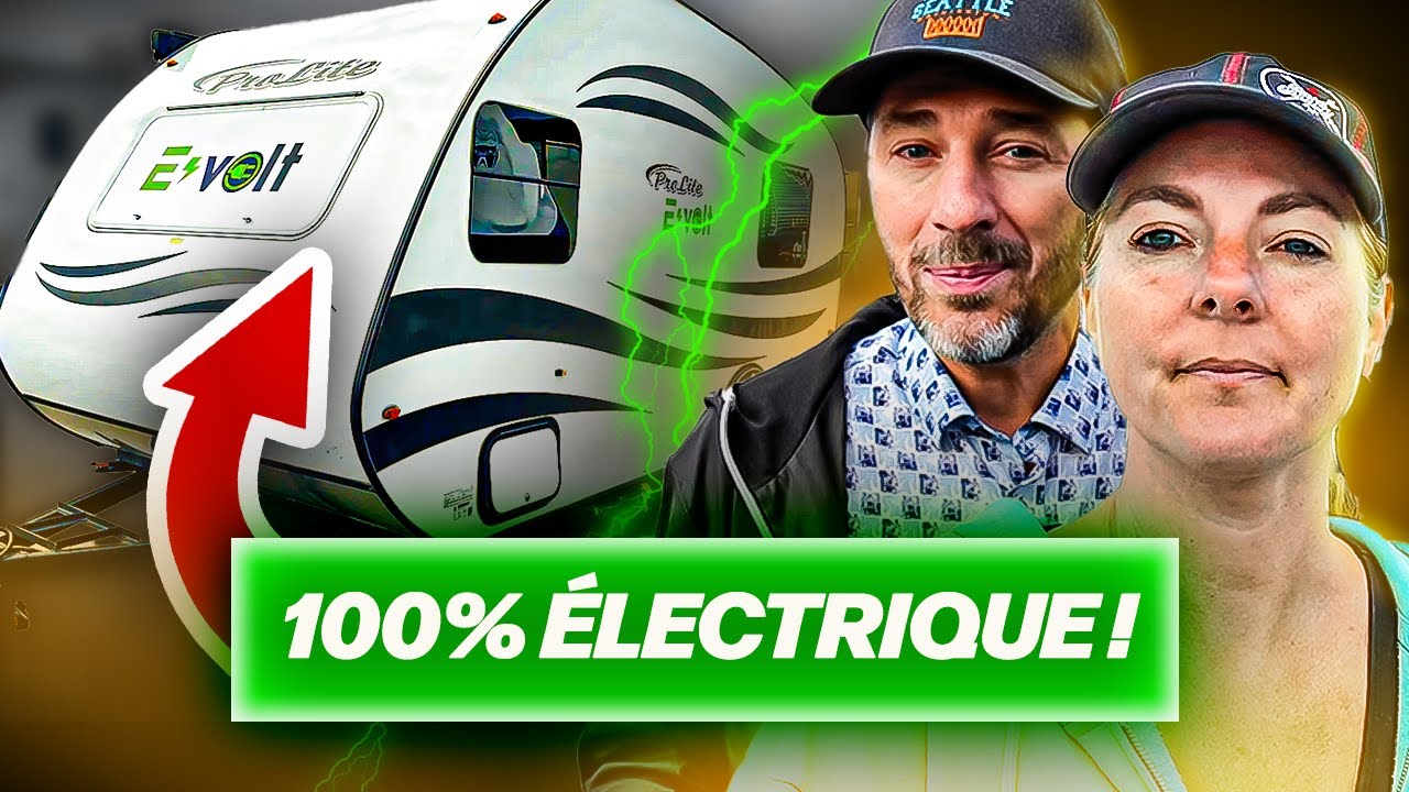 Fini la corvée du Propane ! Passez à la ROULOTTE / CARAVANE 100% ELECTRIQUE !