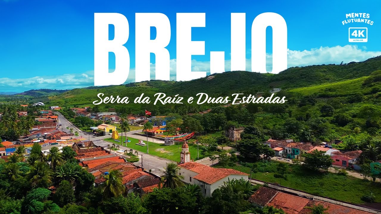 Brejo Paraibano: Serra da Raiz e Duas Estradas em Imagens de Drone DJI Mini 3 4k