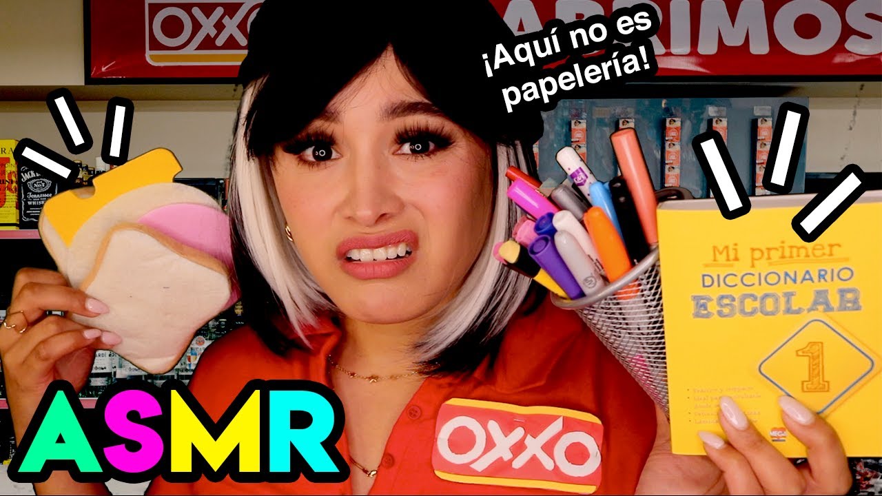 Vendedora Antipática del 🔥 OXXO 📚 Versión REGRESO a CLASES! I ASMR en ESPAÑOL I Ges ASMR