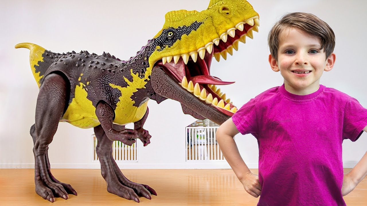 Những chú khủng long đồ chơi đã sống dậy! 🦖✨ | Cùng nhau phiêu lưu với những chú khủng long nào! 💥