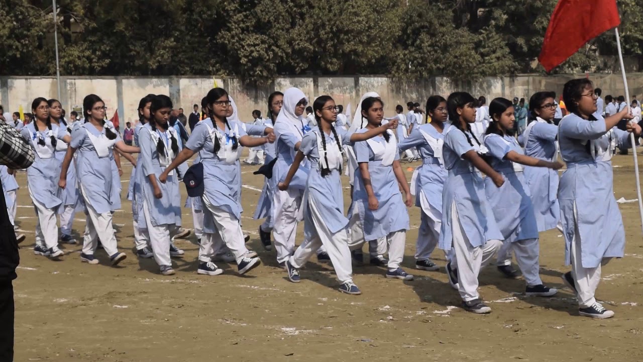 South Point School And College Malibagh Annual Sports Parade 2019
