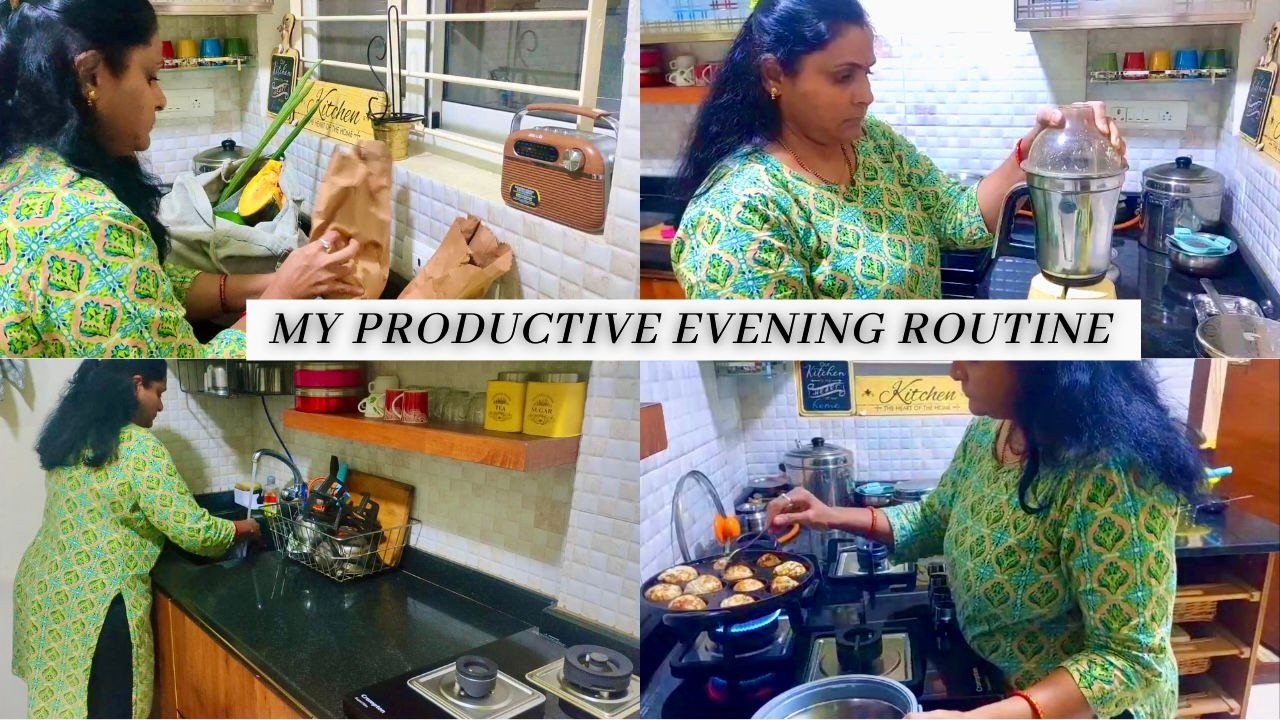 ನನ್ನ productive evening routine|| ತರಕಾರಿ restock|ನನ್ನ night time ಸ್ಕಿನ್ ಕೇರ್| dinner #kannadavlogs 