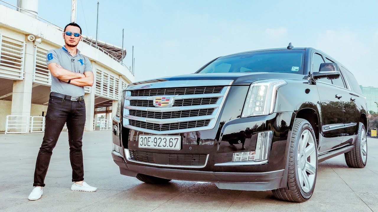 XEHAY - L&aacute;i thử Khủng long bạo ch&uacute;a Cadillac Escalade V8 6.2L đời 2016 gi&aacute; 5,3 tỷ