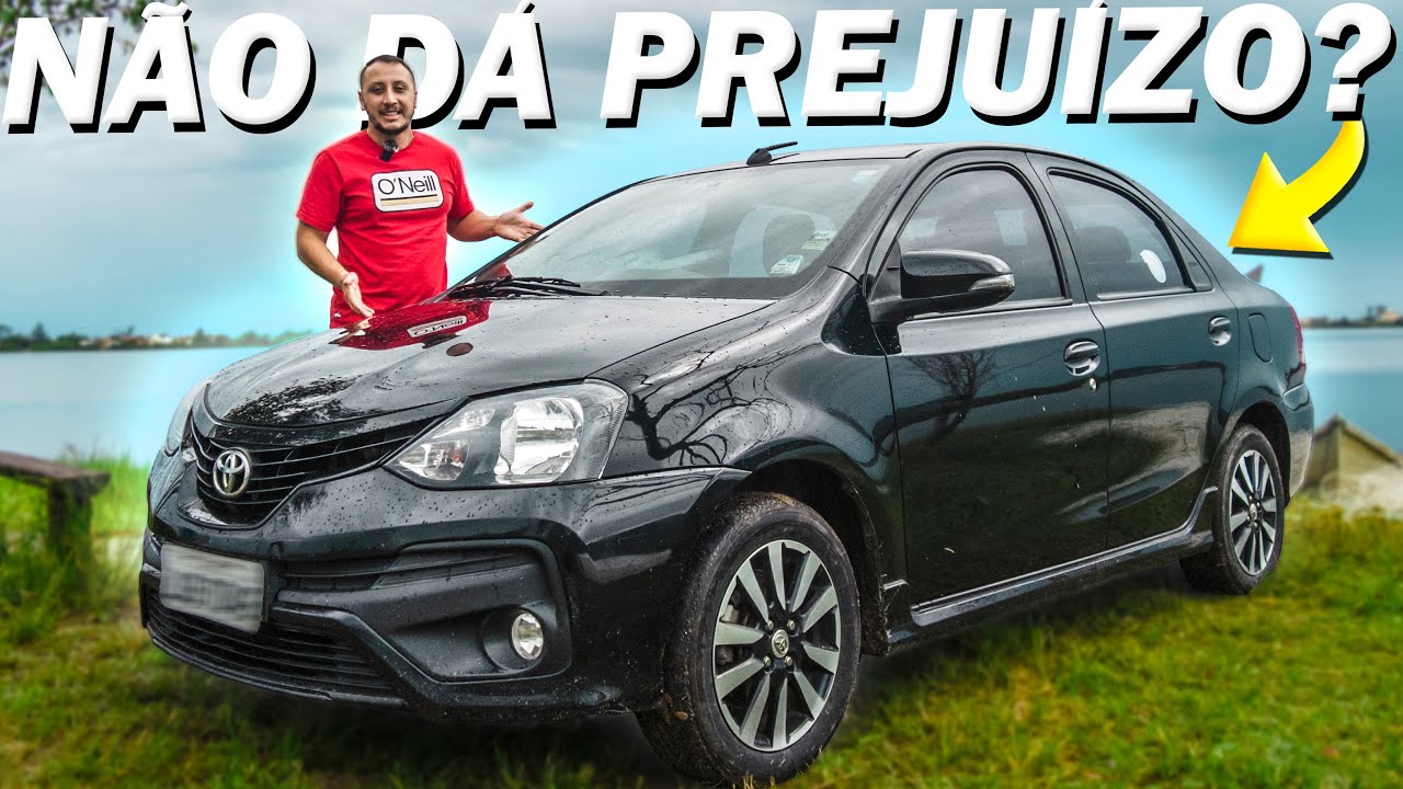 UM SEDAN BARATINHO E SUPER ECONOMICO PARA NÃO TER DOR DE CABEÇA😱 TOYOTA ETIOS