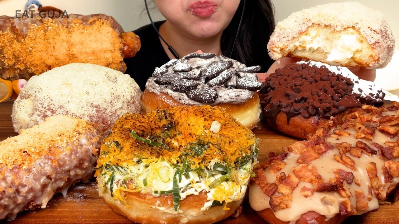 [디저트ASMR] 랜디스 도넛 먹방🍩 안 먹어본 맛만 골라왔어요! | Randys Donuts Dessert Mukbang