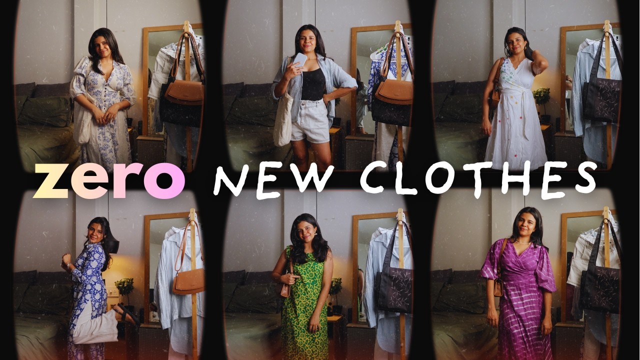 6 Outfits, 1 Sustainable Wardrobe: Real Life Styling