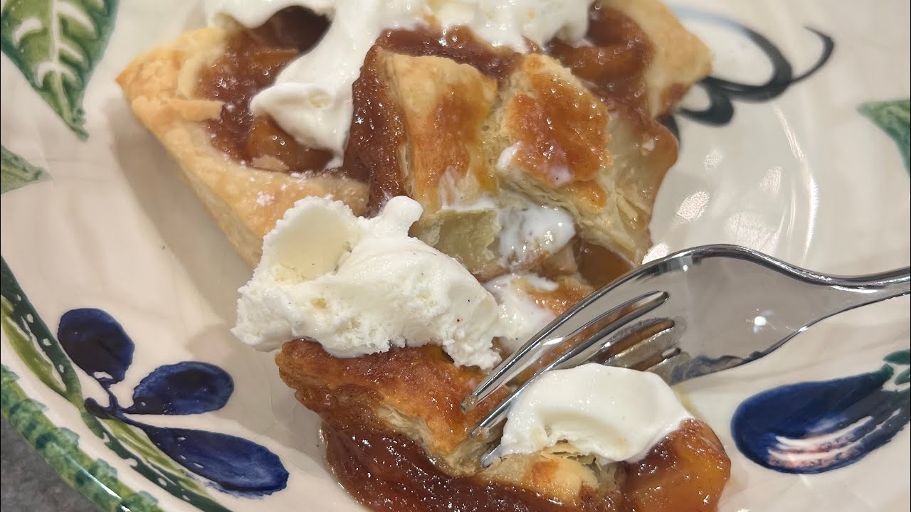 Peaches and Puff Pastry