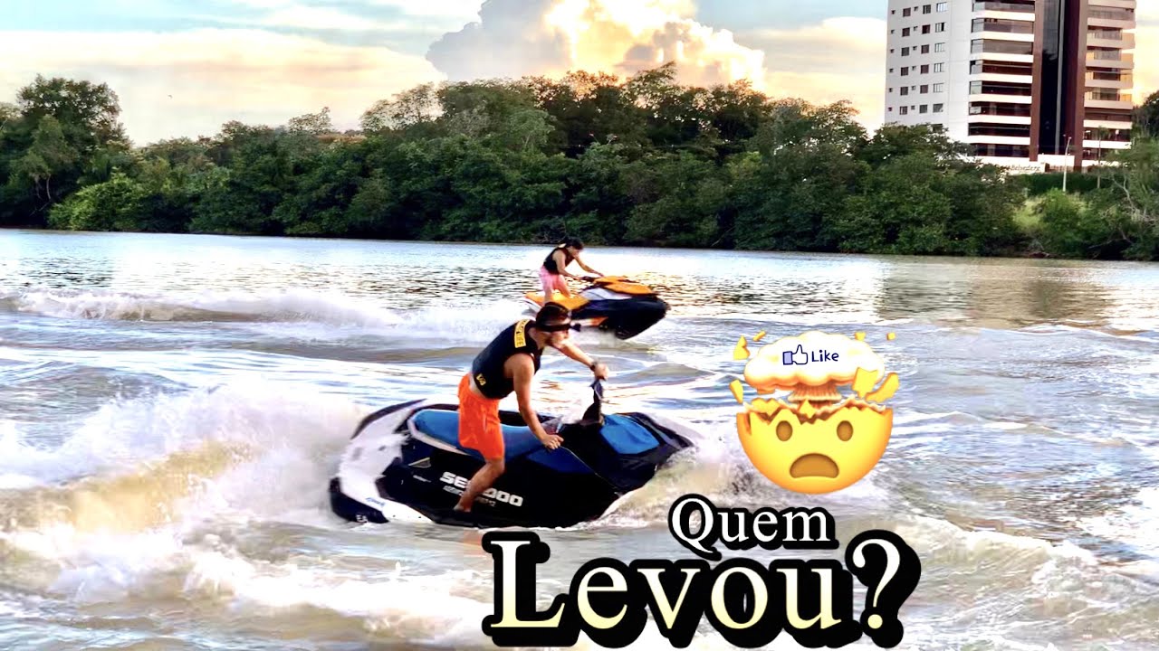 Jet ski Sea Doo SPARK Remapeado só o cano vs GTI 130 SE - JOTAB