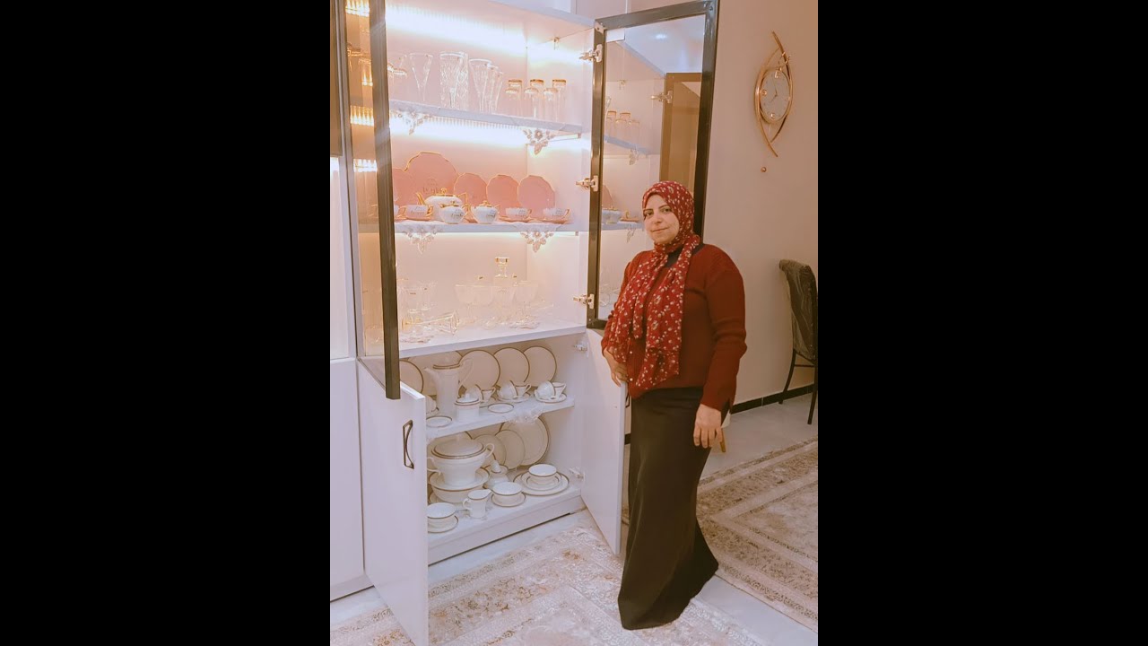 النيش عامل فيها مطبخ والمطبخ اخد اكتر من اللى كنا فاكرين اللهم بارك 