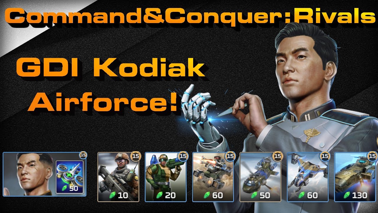 C&C Rivals: GDI Kodiak Airforce!