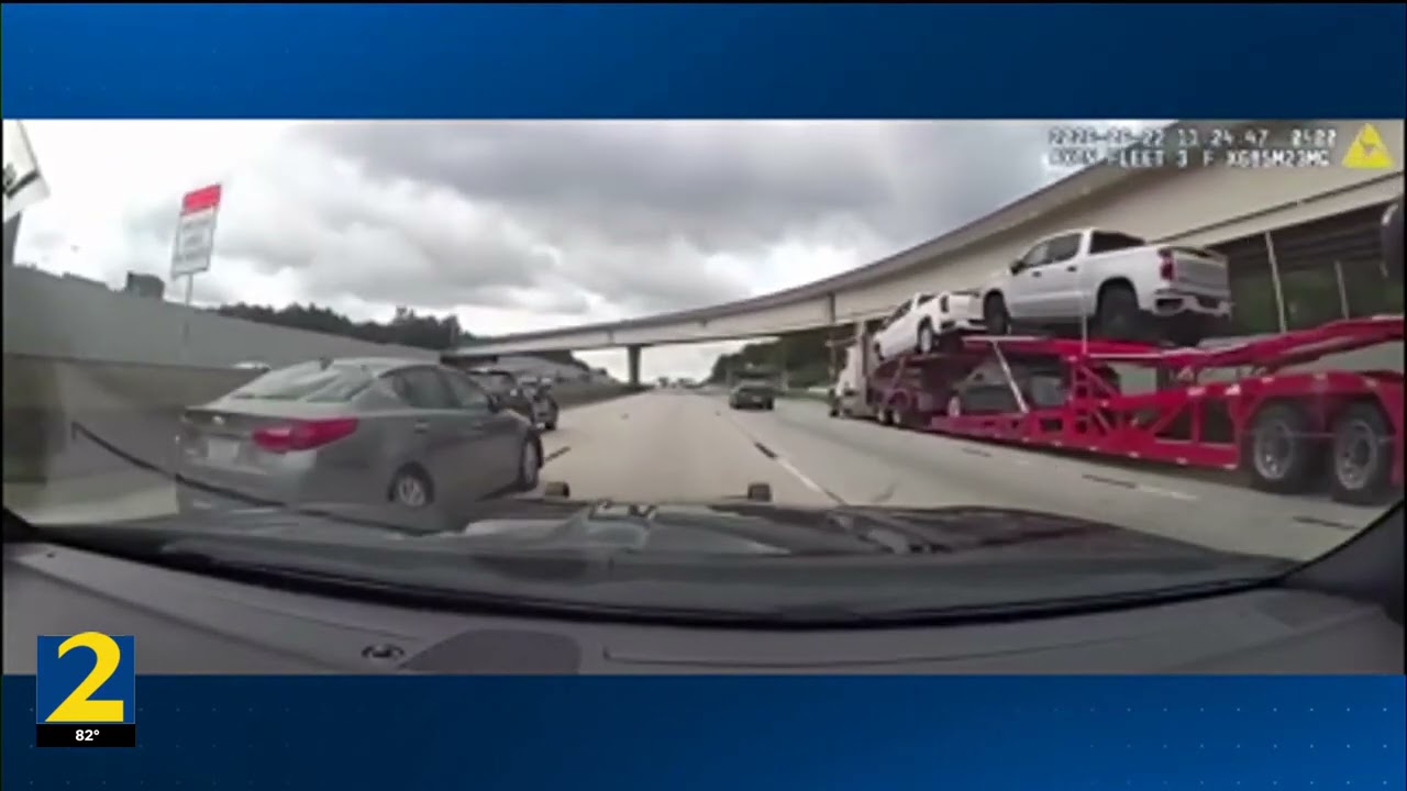 VIDEO: Police use 4 PIT maneuvers to end 110 mph chase