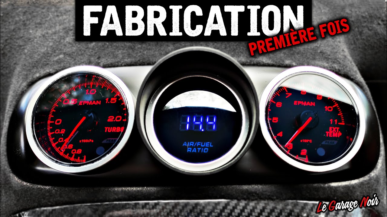 Fabriquer un Porte Jauges en Fibre de Verre ? Trop Facile !