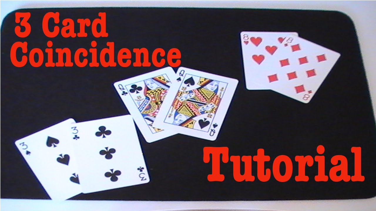 3 Card Coincidence (Magic Tutorial)