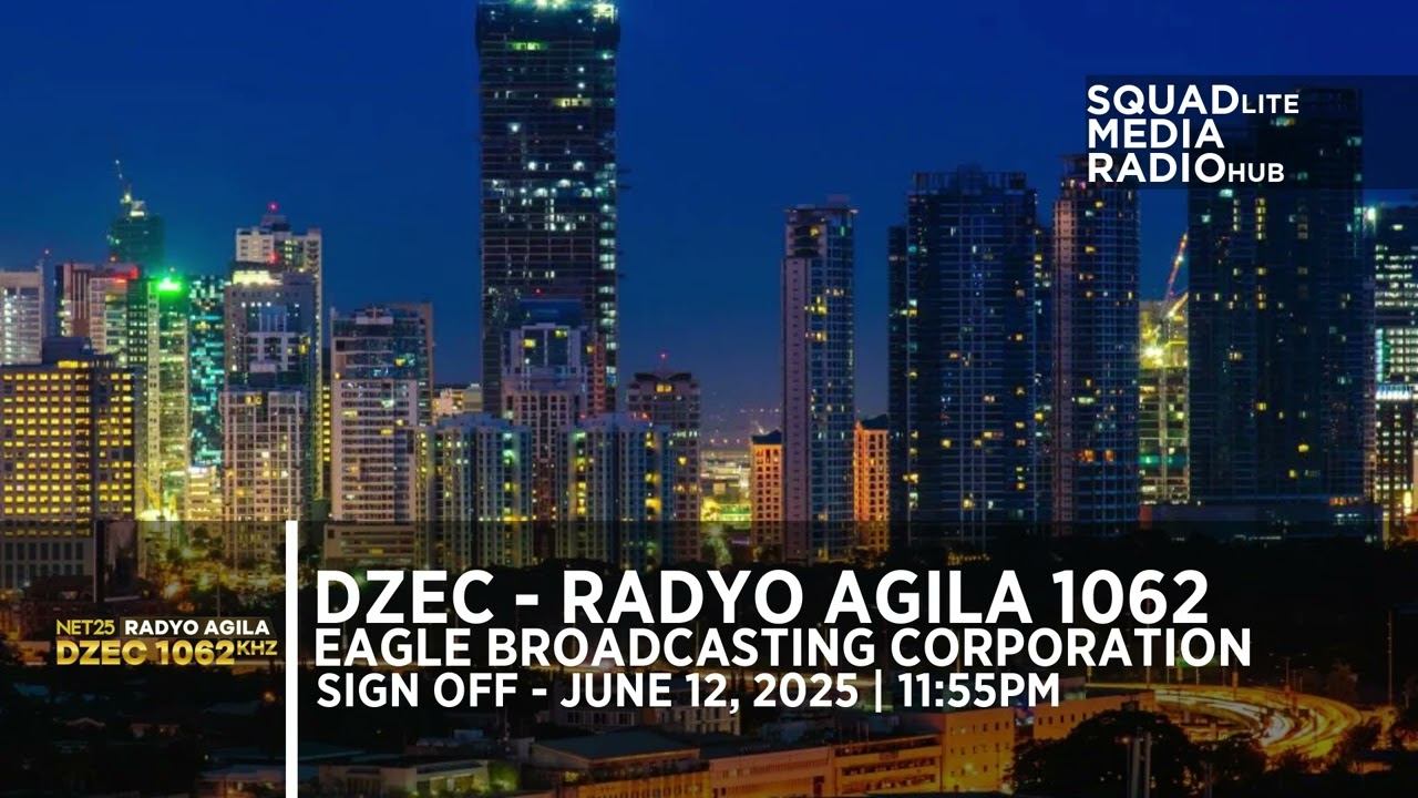 DZEC - Radyo Agila 1062 | Sign Off (June 12, 2025)