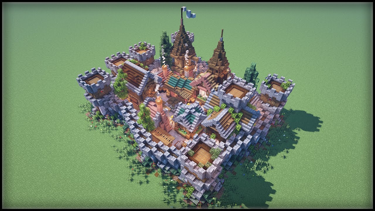 Let's Build a Small & Compacted Minecraft Village!!! [World Download]