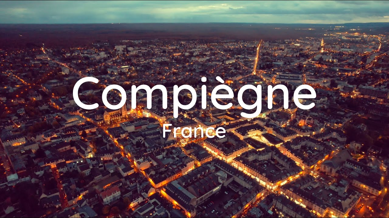 Compi&egrave;gne, France  4k Cinematic DJI Mavis air 2s footage