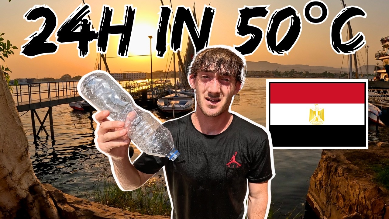 24 Hours in Egypt’s Hottest City at 50°C