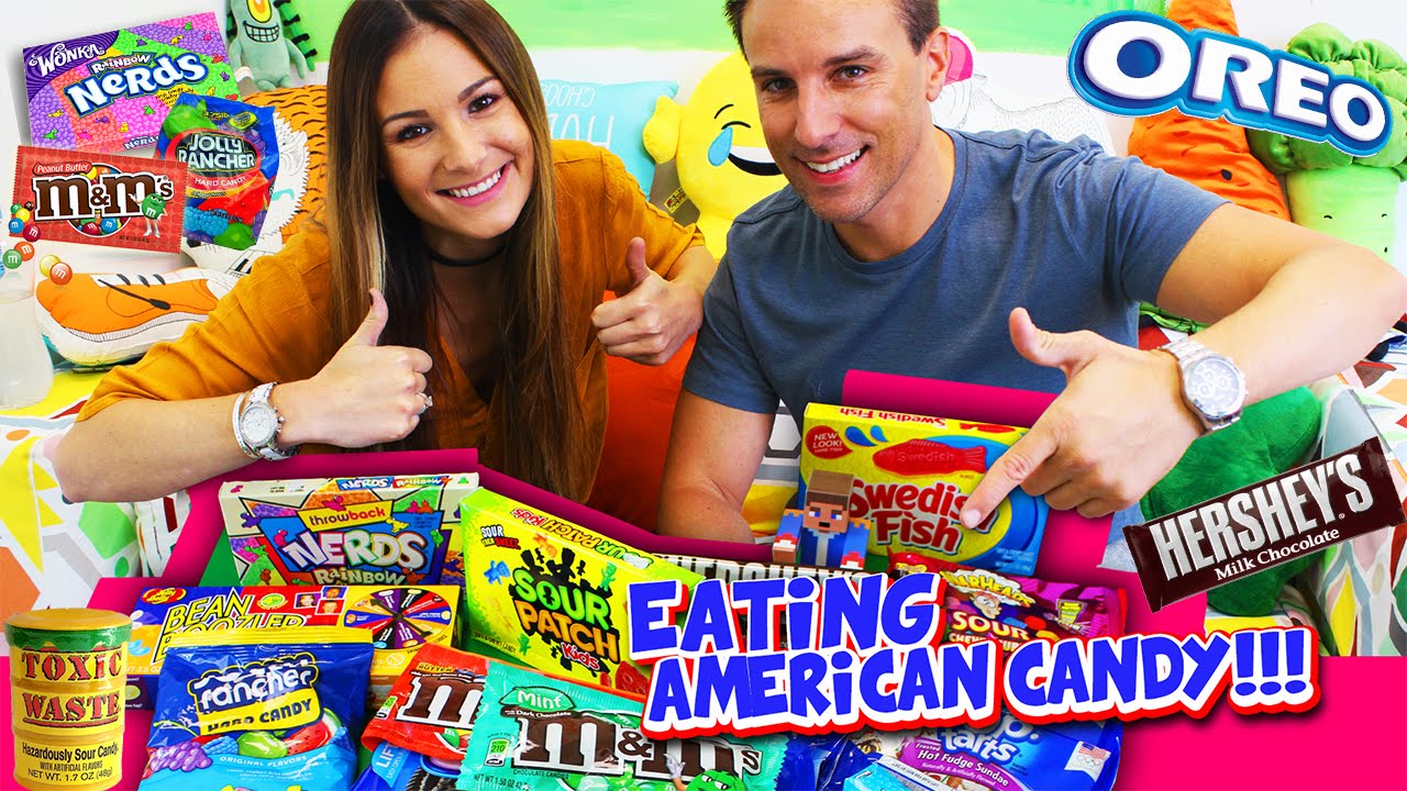 Minecraft VLOG - EATING AMERICAN CANDY w/ LITTLE DONNY!!!