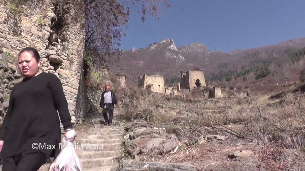 Rare Views of Ancient Ruins of Zengtou Qiang Ethnic Minority Mountain Villages Sichuan  Part 1