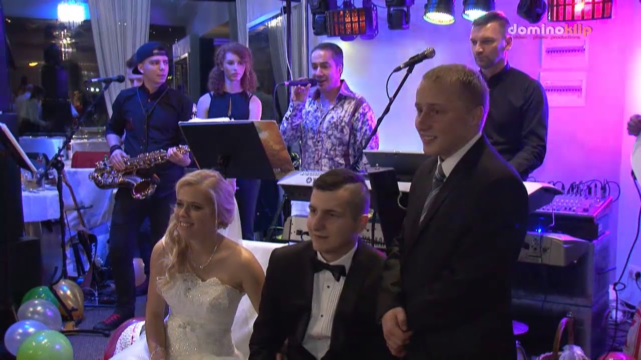 HIT wesela. Gość weselny śpiewa po włosku Ti Amo