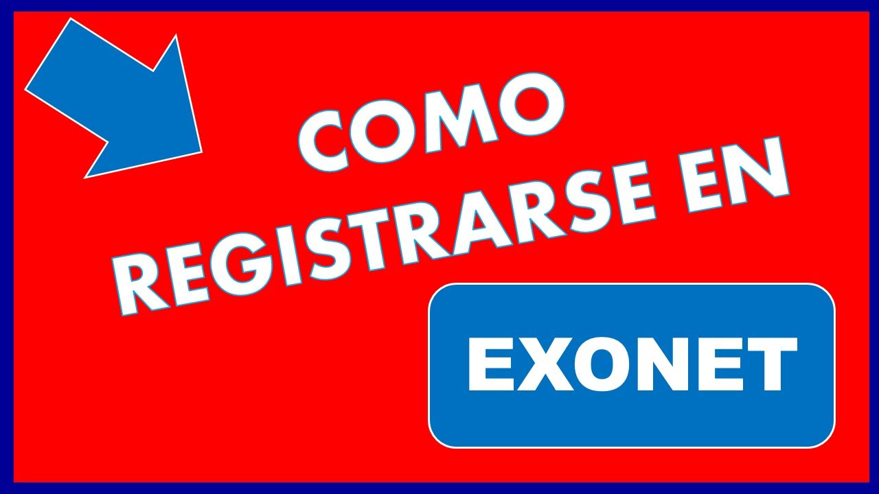 Como Registrarse en Exonet para tramitar Exoneraciones