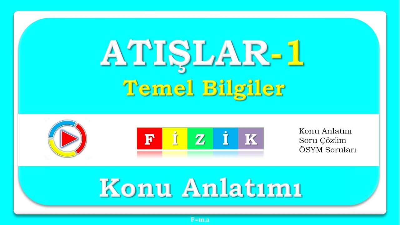 Atışlar-1  (Temel Bilgiler) Konu Anlatım +PDF