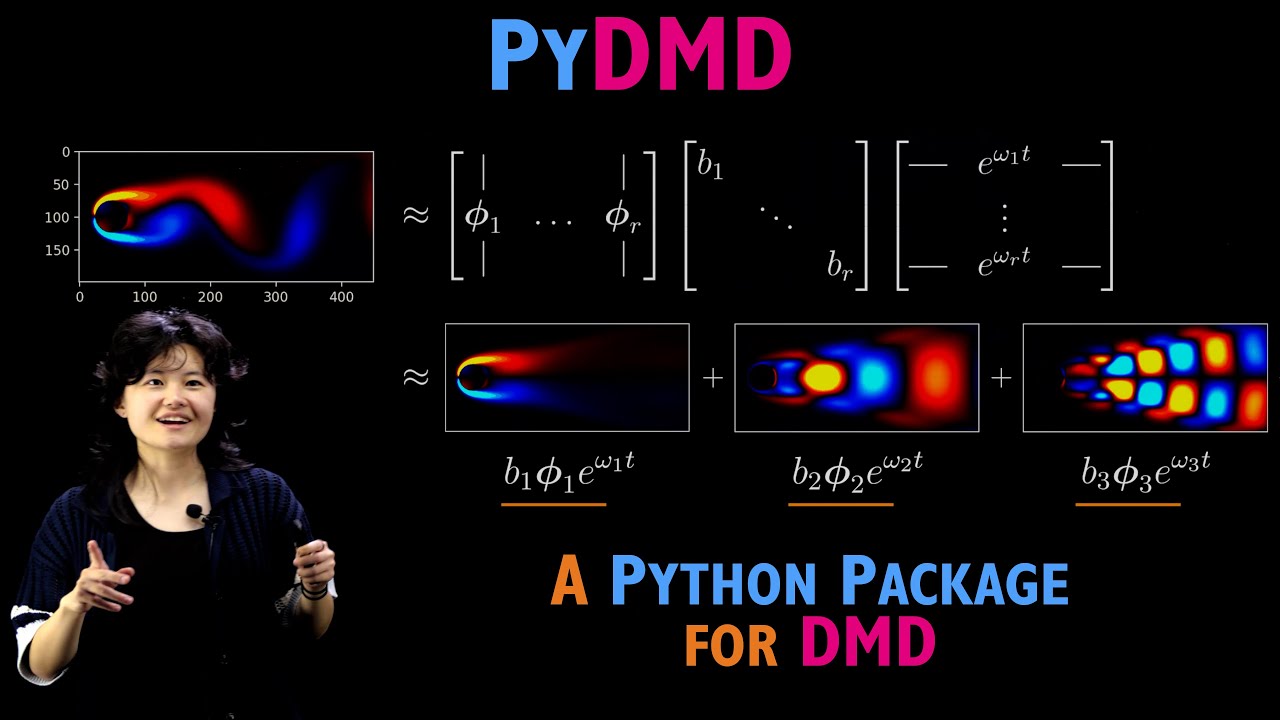 PyDMD: пакет Python для динамического разложения по модам (DMD)