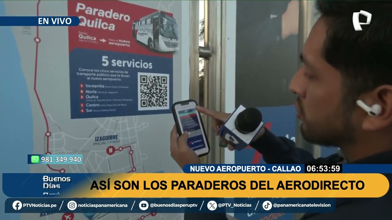 Hoy inicia marcha blanca en nuevo Jorge Chávez: estos son los puntos de embarque del Aerodirecto