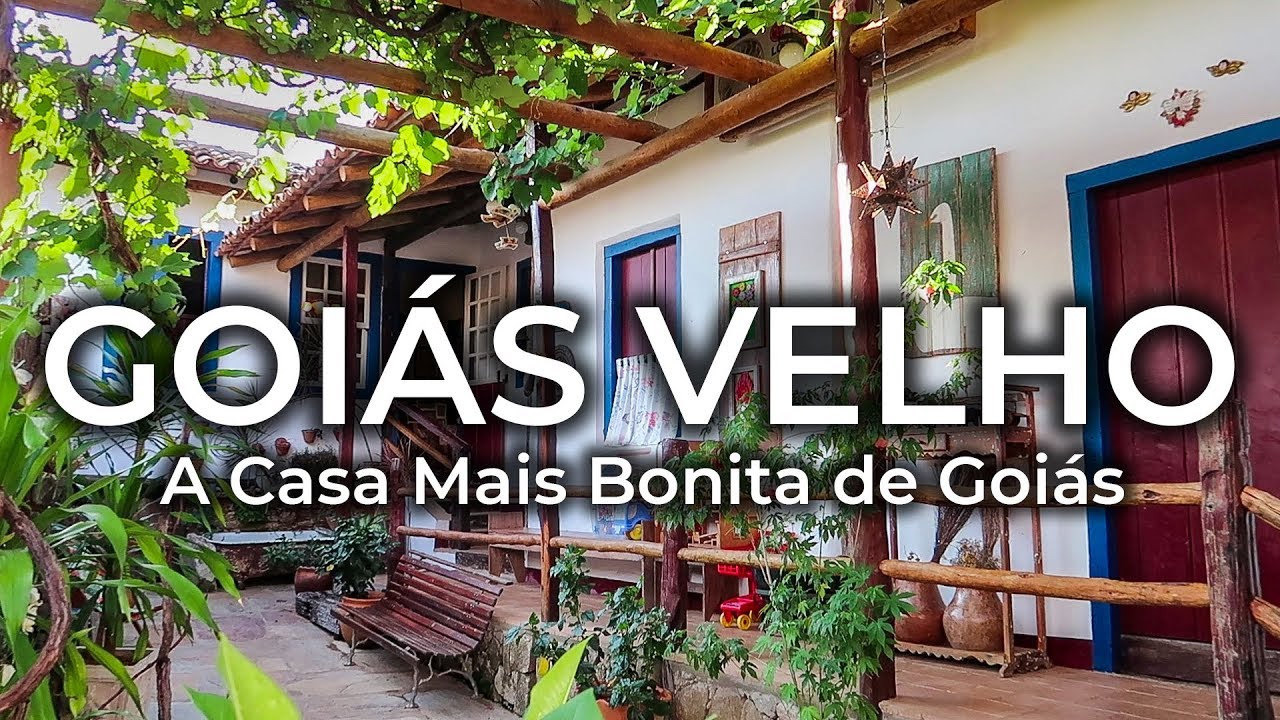 GOIÁS VELHO (06/06): A Casa Colonial Mais Bonita da Cidade