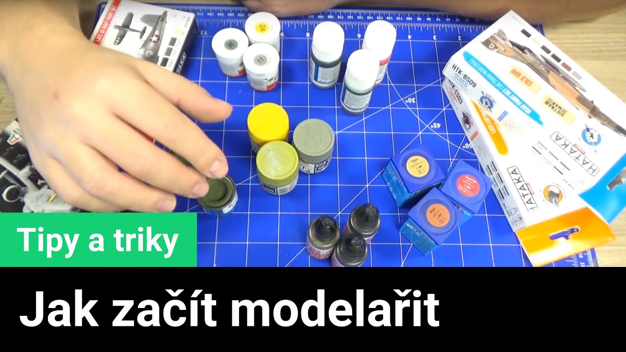 Jak zač&iacute;t modelařit - co je potřeba do zač&aacute;tku