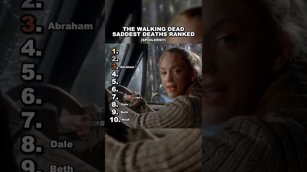 Top 10 saddest TWD deaths 😢  #thewalkingdead #tvshow #walkingdead